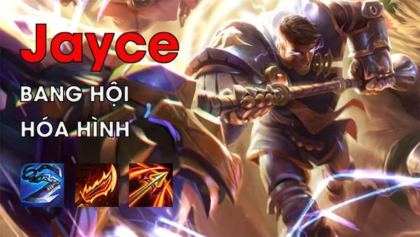 Jayce trong tựa game Đấu Trường Chân Lý