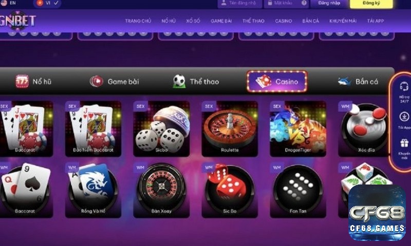 Tìm hiểu thông tin về cổng game Gnbet