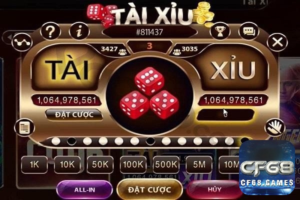 Khám phá nguyên tắc cơ bản khi chơi tài xỉu online chi tiết tại cf68