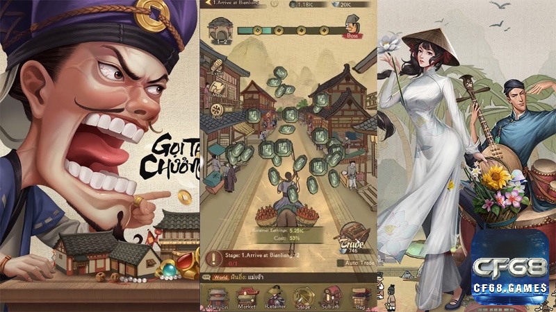 Cùng cf68 khám phá game Gọi Ta Đại Chưởng Quỹ nhé