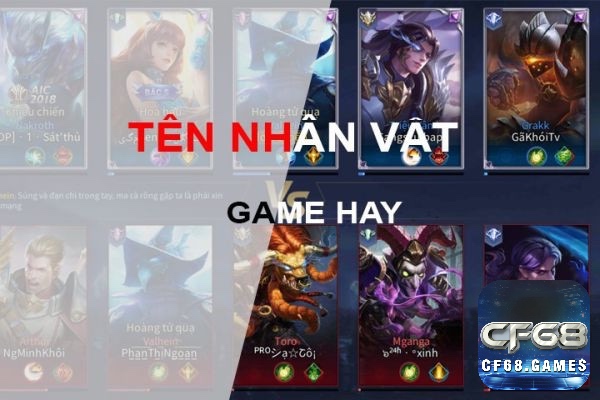 Tên game MOBA nên phản ánh vai trò và phong cách chơi để đồng đội dễ nhận biết