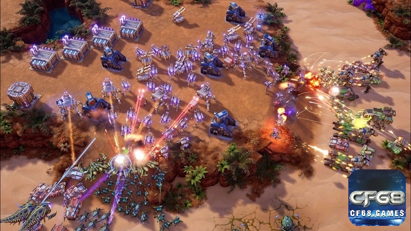 Cùng cf68 khám phá top game chiến thuật rts mobile nhé