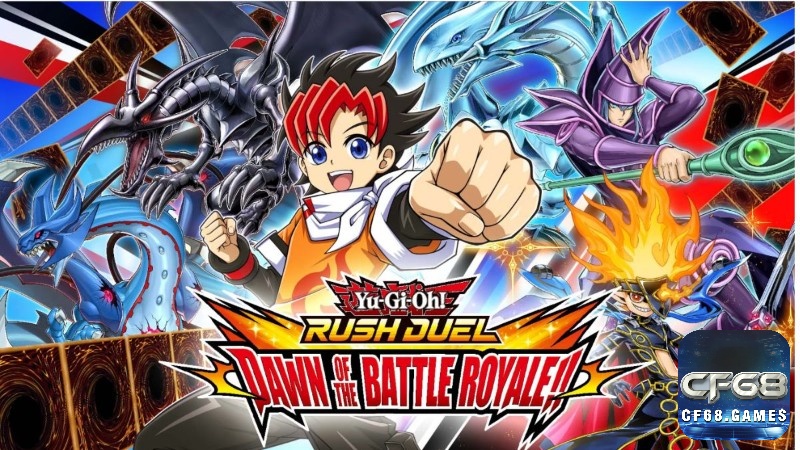 Giao diện Yu-Gi-Oh! Rush Duel trên Android với thiết kế hiện đại và tốc độ trận đấu nhanh