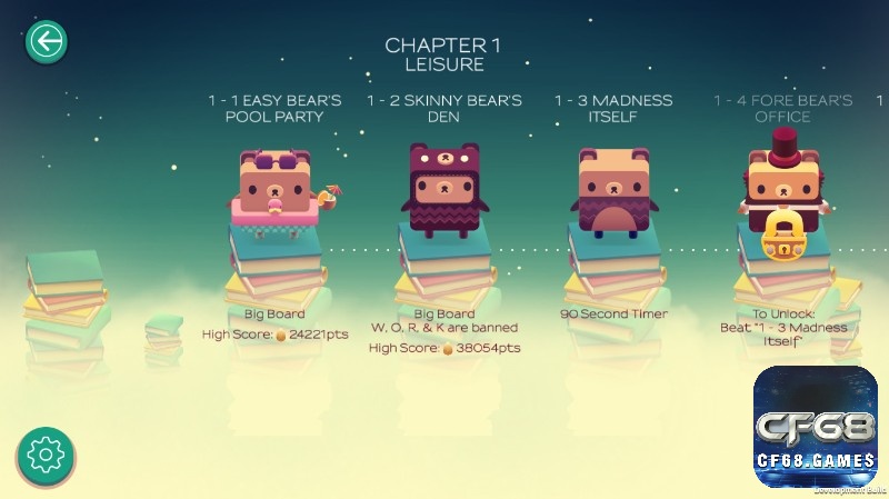 Alphabear nổi bật nhờ sự kết hợp giữa học từ vựng và phong cách hình ảnh đáng yêu