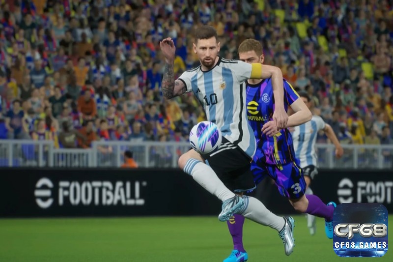 eFootball 2024 tập trung vào kỹ năng điều khiển và cảm giác chạm bóng linh hoạt