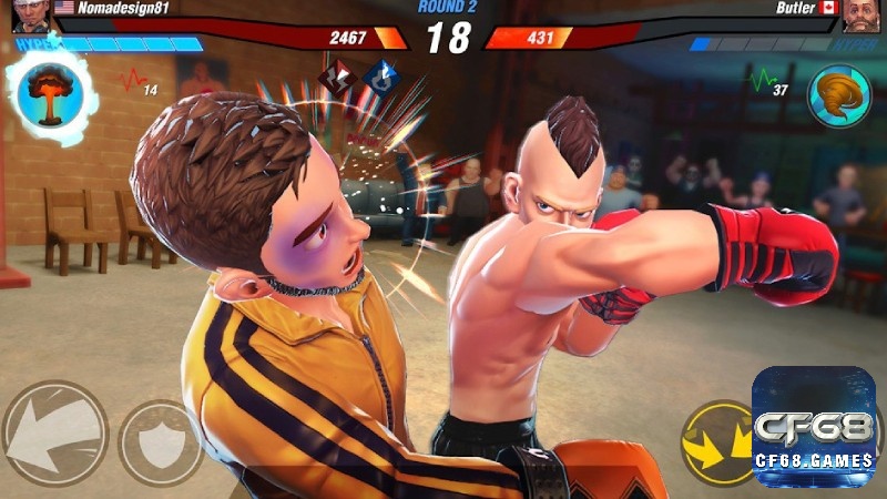 Boxing Star vui mắt, dễ chơi và tạo cảm giác quyền anh giải trí