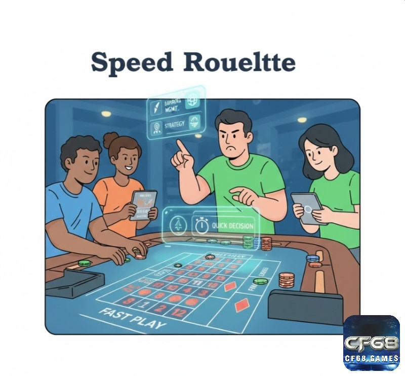 Người chơi Speed Roulette là gì kết hợp tinh thần thép, quản lý vốn và chiến thuật để chinh phục trò chơi tốc độ.