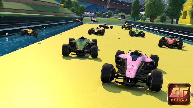 Khu màu đen Royal trong Trackmania