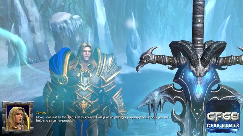 Warcraft III Reforged Arthas campaign cinematic