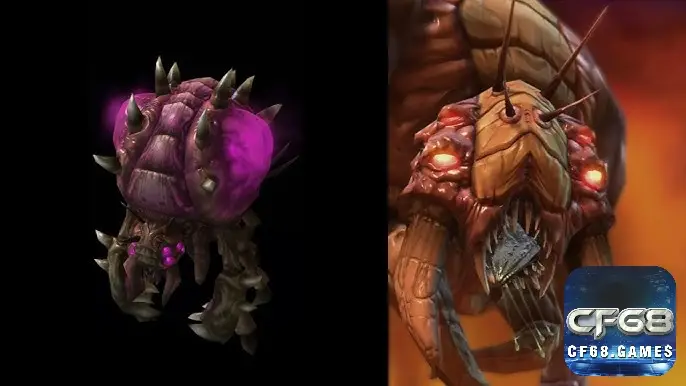 Overlord bay do thám căn cứ Terran trên bản đồ ladder