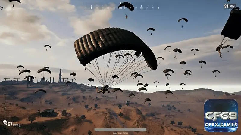 PUBG tạo cảm giác nhập cuộc hấp dẫn khi người chơi biết kinh nghiệm chơi PUBG chọn điểm rơi hợp lý