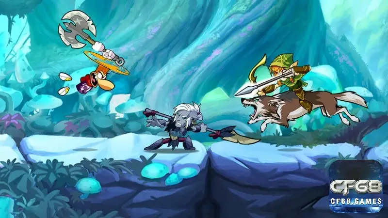 Brawlhalla game online nhẹ đối kháng 2D