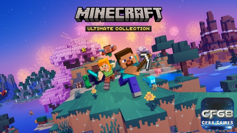 Game online PC nhẹ Minecraft nổi bật nhờ khả năng sáng tạo, sinh tồn và chơi server online cùng cộng đồng