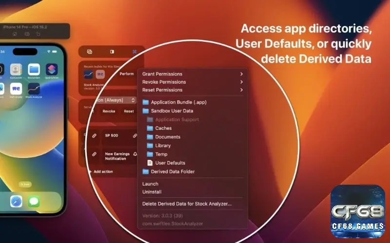Xcode Simulator giả lập iOS trên máy Mac
