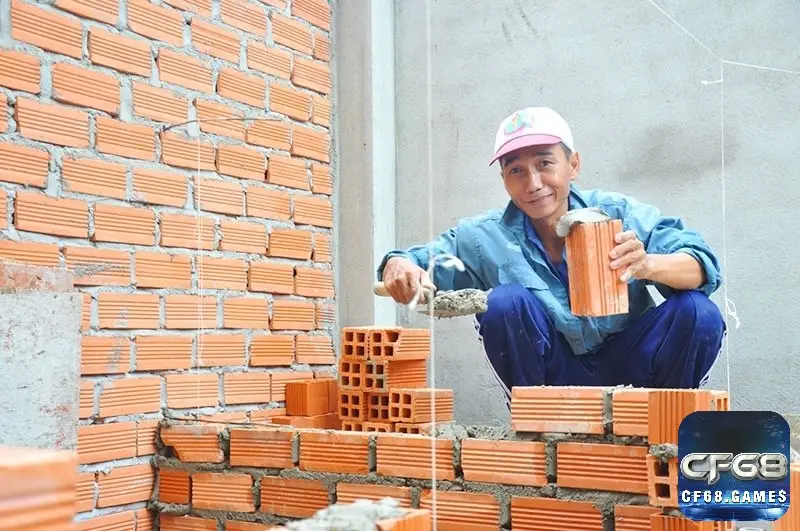 Giấc mơ thấy mình là thợ xây nhà thể hiện bạn là người chăm chỉ đang tự tay xây dựng tương lai của mình