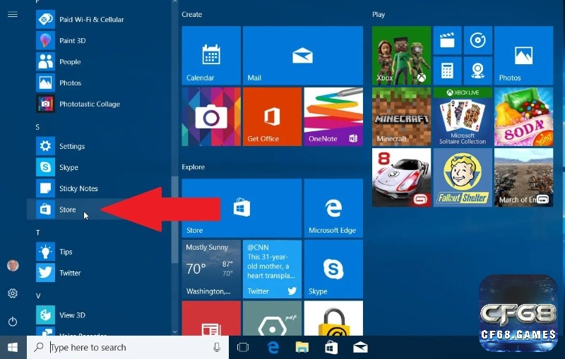 Microsoft Store phù hợp với người muốn tải game nhanh ngay trên Windows