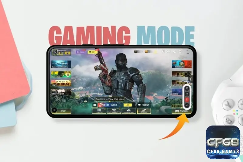 Gaming Mode giúp chặn thông báo, giảm gián đoạn và giữ trải nghiệm chơi game tập trung hơn