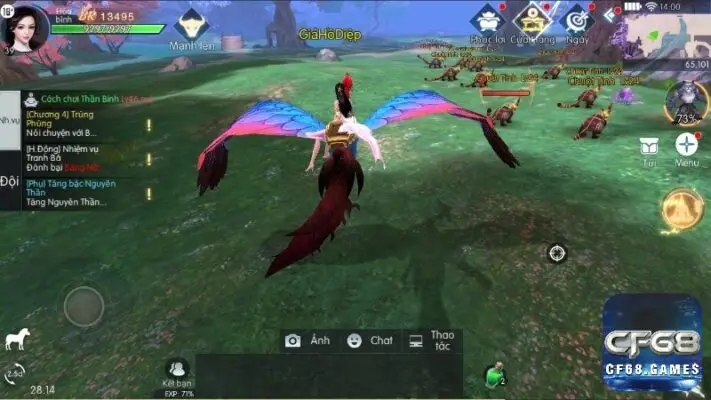 Tam sinh tam thế game mobile: Tiên hiệp lãng mạn đáng thử